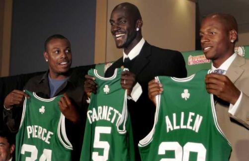 ray allen celtics. Ray Allen, The Celtics